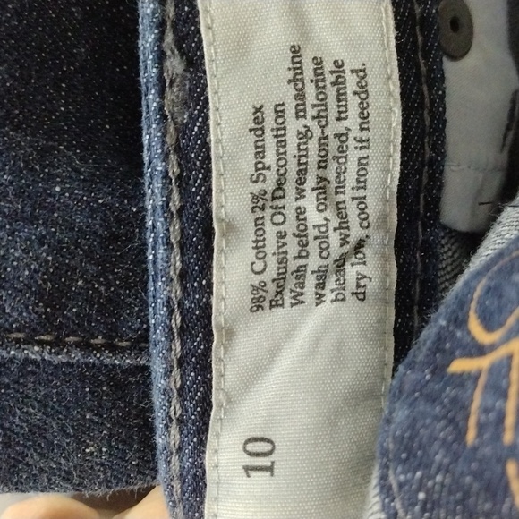 Loft Capri Low-rise Dark Wash Denim‎ - Picture 11 of 11